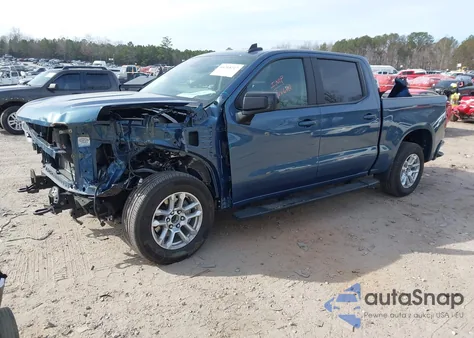 2024 Chevrolet Silverado 1500 2Wd Short Bed Rst из США, поврежденный, VIN 1GCPADED8RZ143432